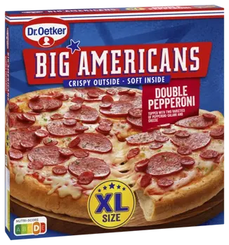 Dr. Oetker Big Americans Double Pepperoni XL