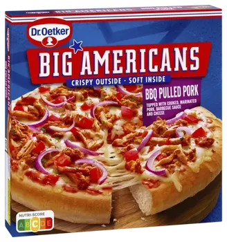 Dr. Oetker Big Americans BBQ Pulled Pork