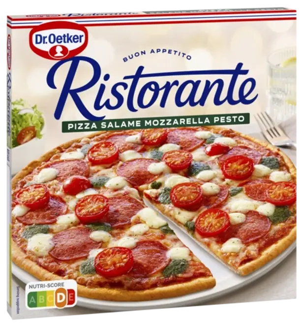 Dr. Oetker Ristorante Salame Mozzarella Pesto