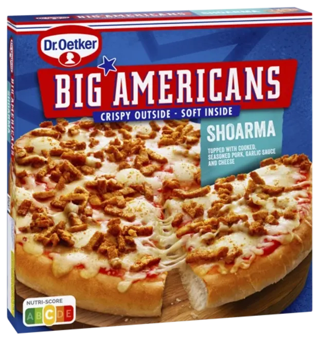 Dr. Oetker Big Americans Shoarma