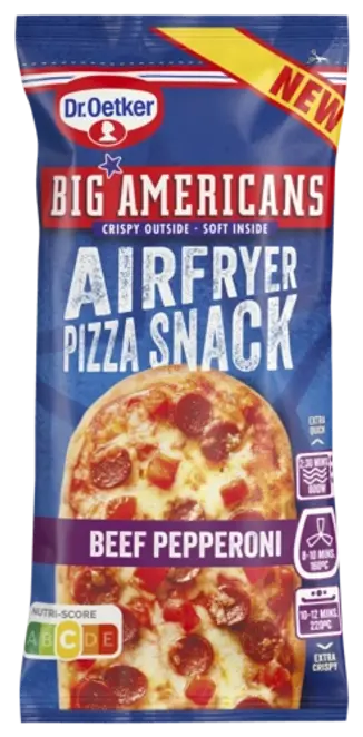 Dr. Oetker Big Americans Airfryer Pizza Snack