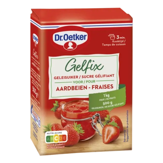 Dr. Oetker Sucre Gélifiant Gelfix Fraise