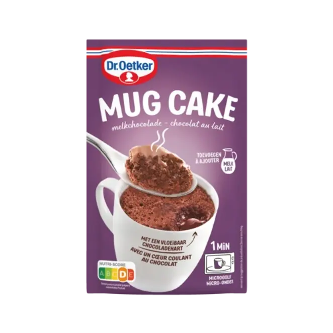 Dr. Oetker Mug Cake Chocolat au lait