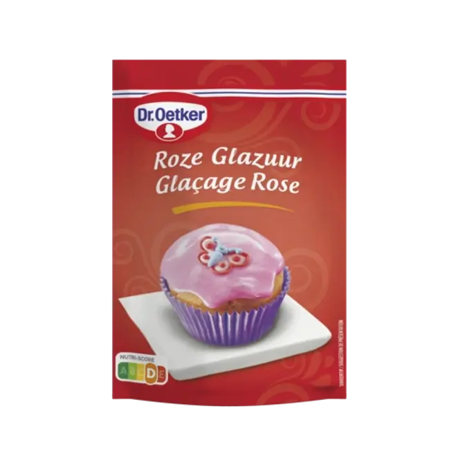 Dr. Oetker Roze Glazuur