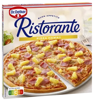 Dr. Oetker Ristorante Hawaii (of een andere Ristorante pizza naar keuze)