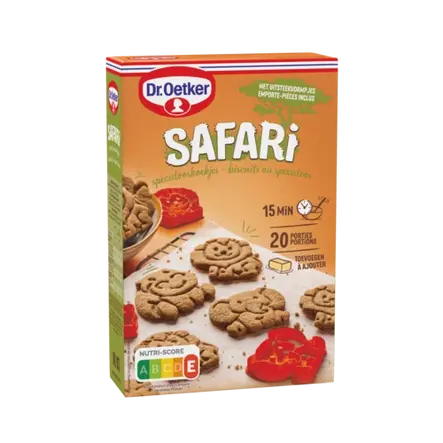 Biscuits Safari au spéculoos