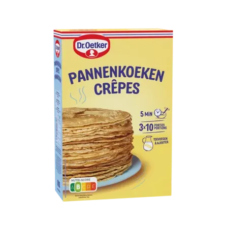 Crêpes de Dr. Oetker