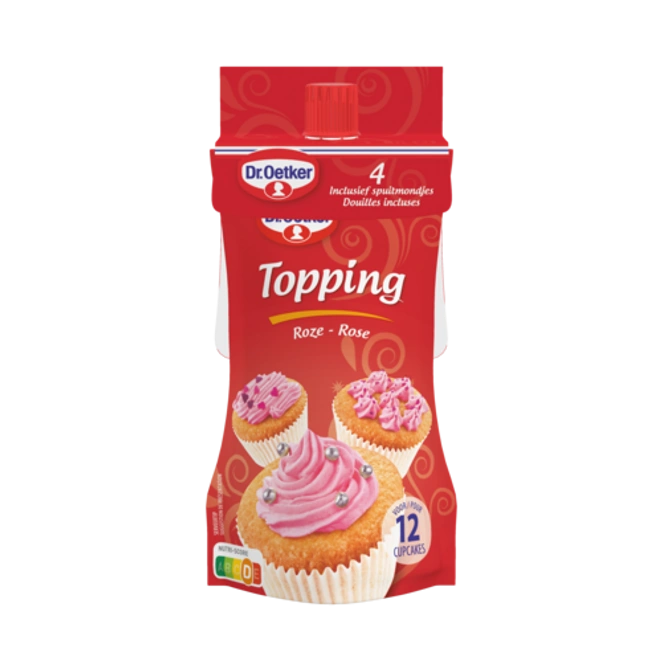 Dr. Oetker Topping Roze