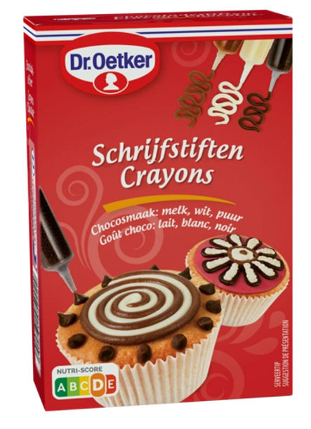 Crayons Chocolat de Dr. Oetker