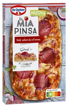 Dr. Oetker La Mia Pinsa Salami et oignon rouge