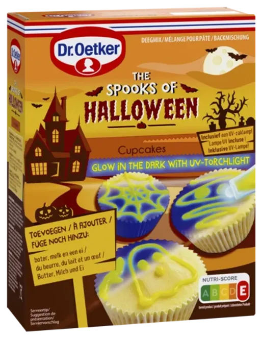 Dr. Oetker Glow in the Dark Cupcakes