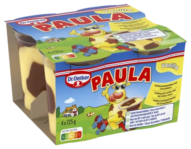 Dr. Oetker PAULA vanille-chocolat