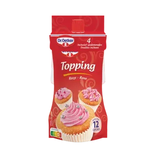 Dr. Oetker Topping Roze