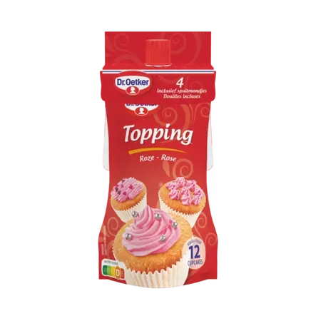 Dr. Oetker Topping Roze