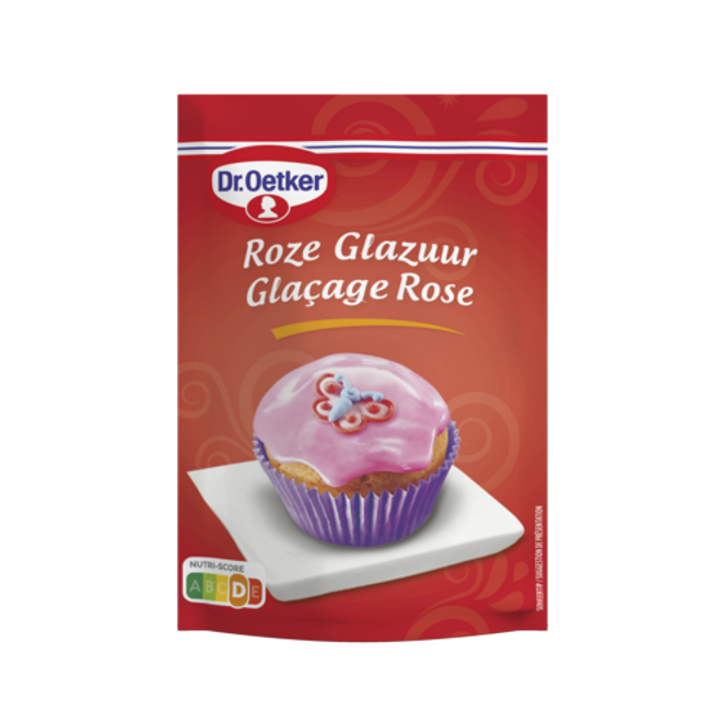 Dr. Oetker Roze Glazuur