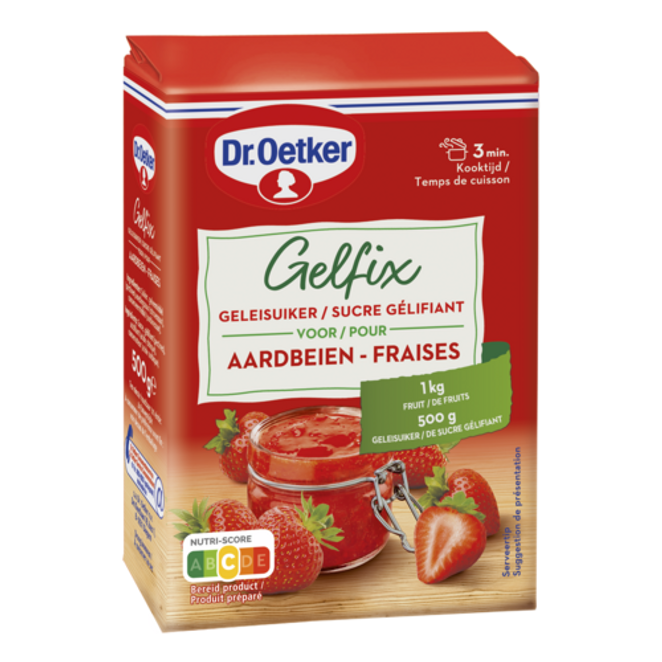 Dr. Oetker Sucre Gélifiant Gelfix Fraise