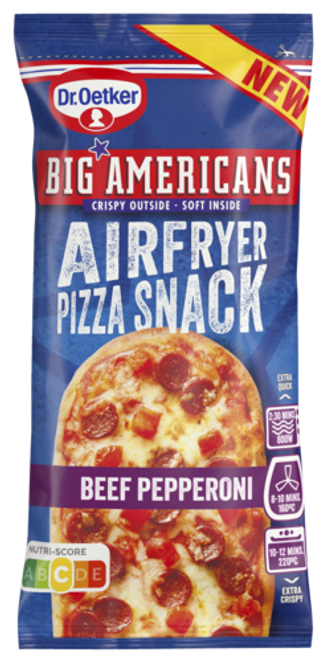 Dr. Oetker Big Americans Airfryer Pizza Snack