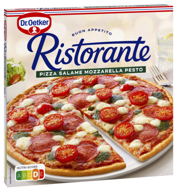 Dr. Oetker Ristorante Salame Mozzarella Pesto