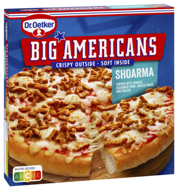 Dr. Oetker Big Americans Shoarma