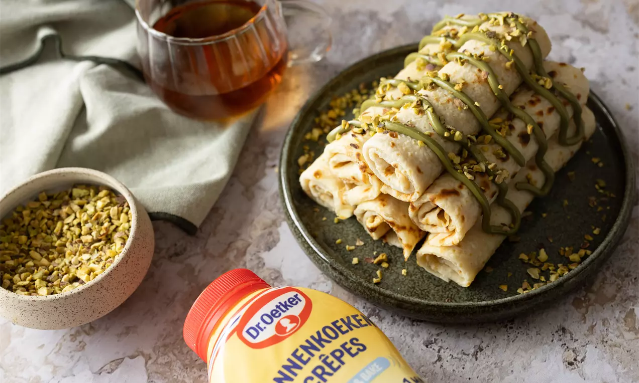 Dubaï Chocolate Pannenkoeken