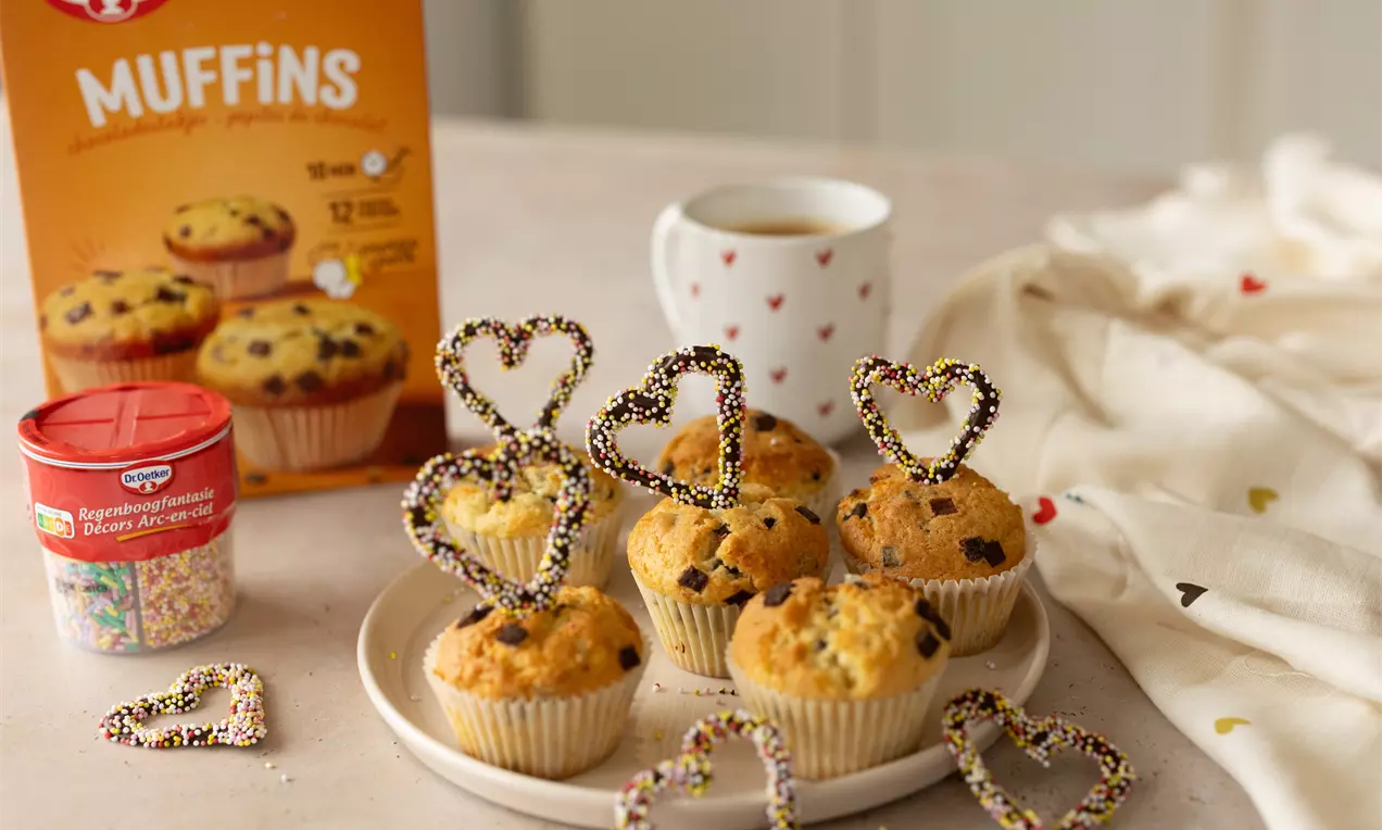 Muffins Saint-Valentin